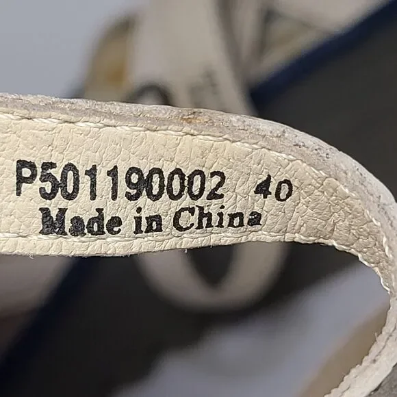 Fly London Cream and Tan Wedges - Picture 2 of 7